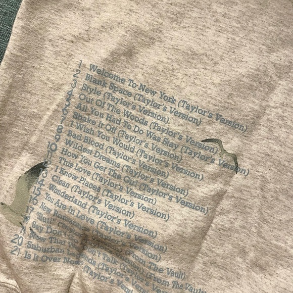 Spotify Fans First Gray '1989 (Taylor's Version)' Crewneck, Heather gray - Picture 5 of 8